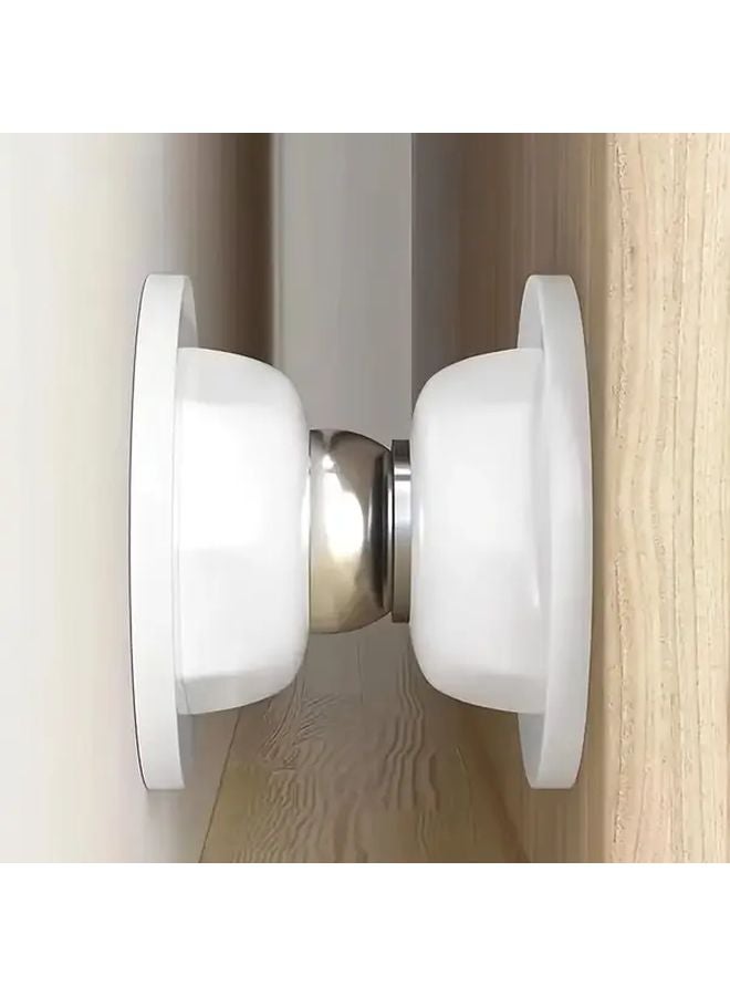 Black Heavy Duty Magnetic Door Stopper No Drilling Required Non Slip For All Doors - Image 5